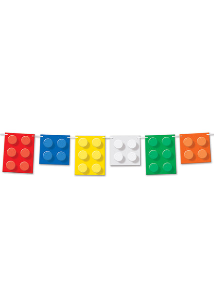Building Blocks Banner Decoration - Main Image