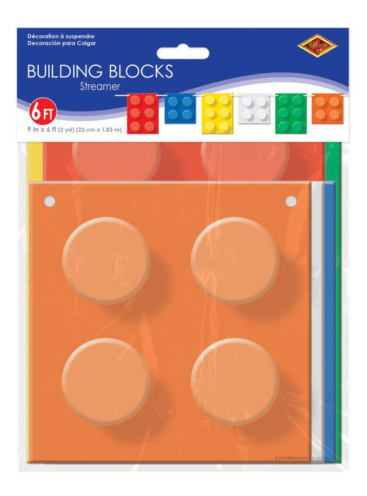 Building Blocks Banner Decoration - Packaging Image