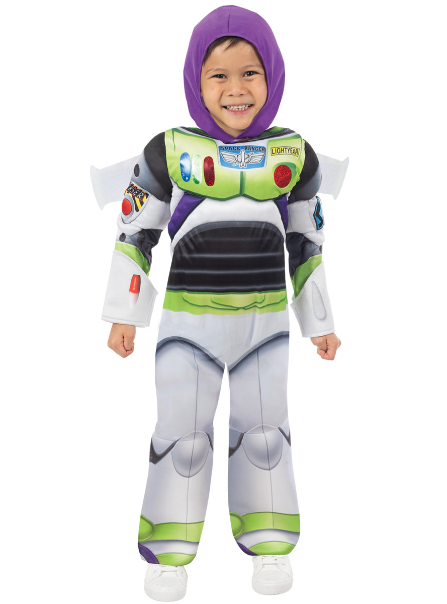Buzz Lightyear Deluxe Boys Toy Story 5 Costume - Alternative Image 1