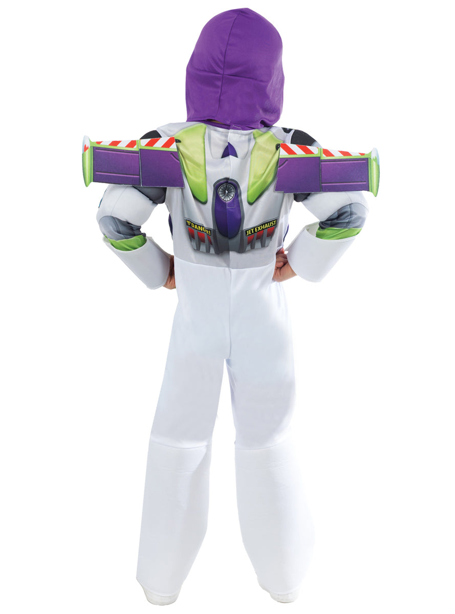 Buzz Lightyear Deluxe Boys Toy Story 5 Costume - Back Image