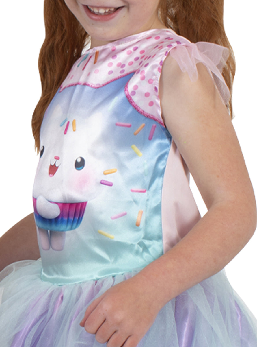 Cakey Cat Girls Gabbys Dollhouse Tutu Costume - Close Image