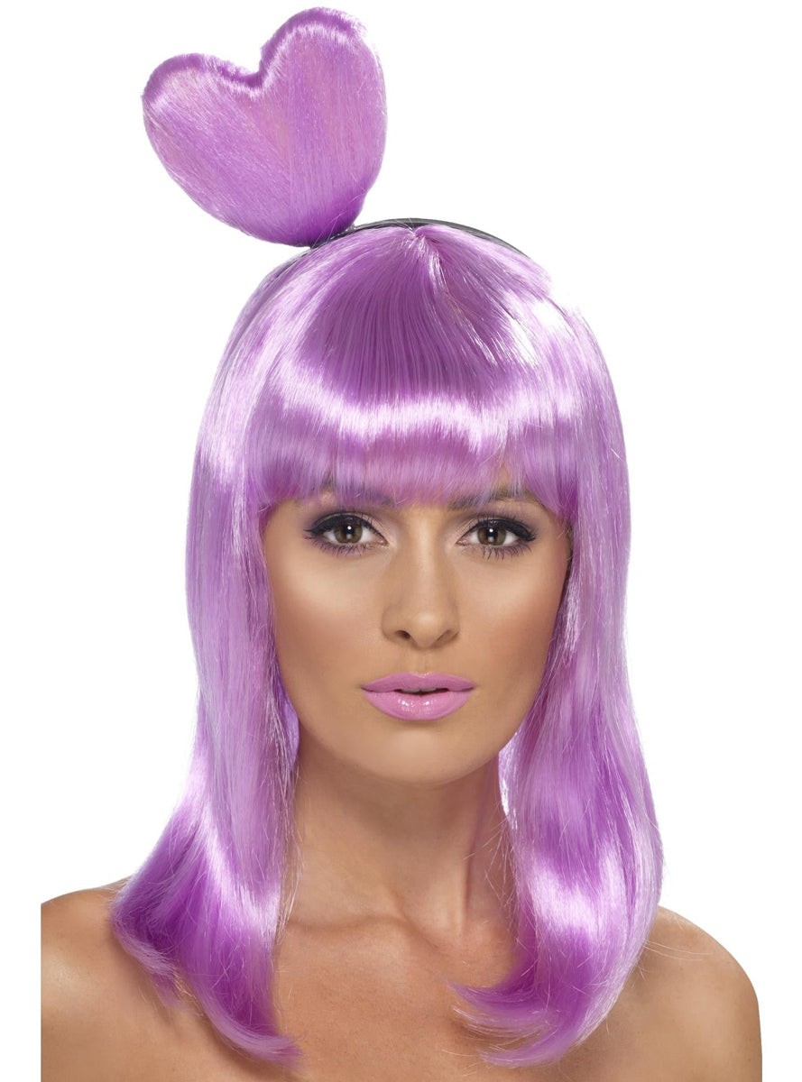 Womens Purple Katy Perry Costume Wig