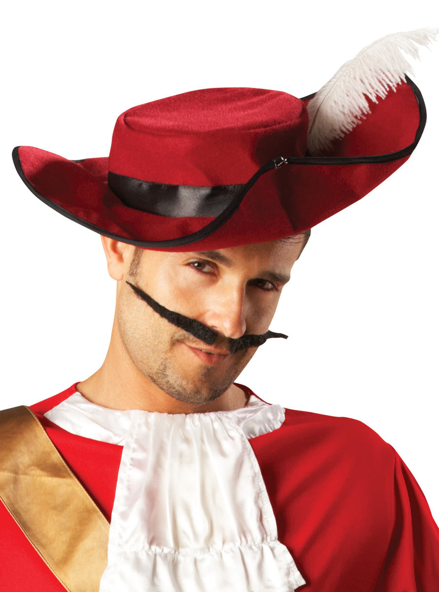 Mens Deluxe Captain Hook Peter Pan Character Costume - Close Image 1