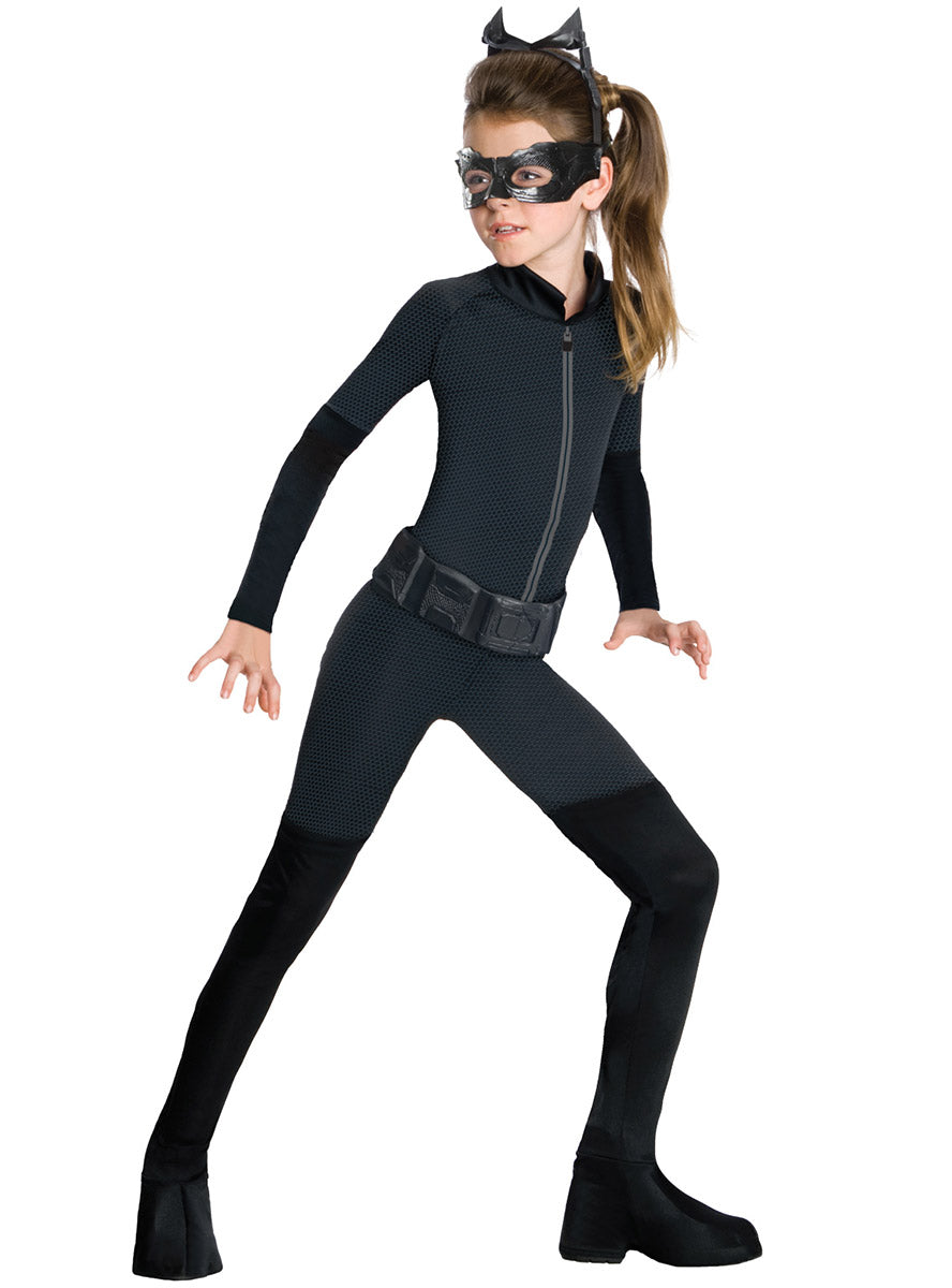 Main image of Catwoman Girls Deluxe DC Comics Costume