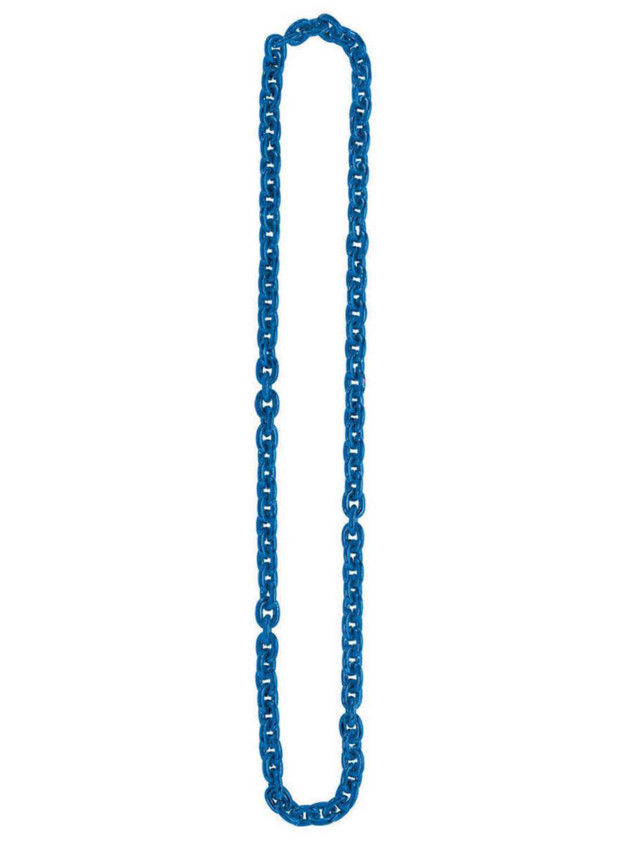 Blue Costume Chain Necklace - Main Image