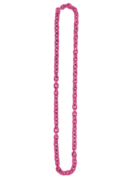 Pink Costume Chain Necklace - Main Image