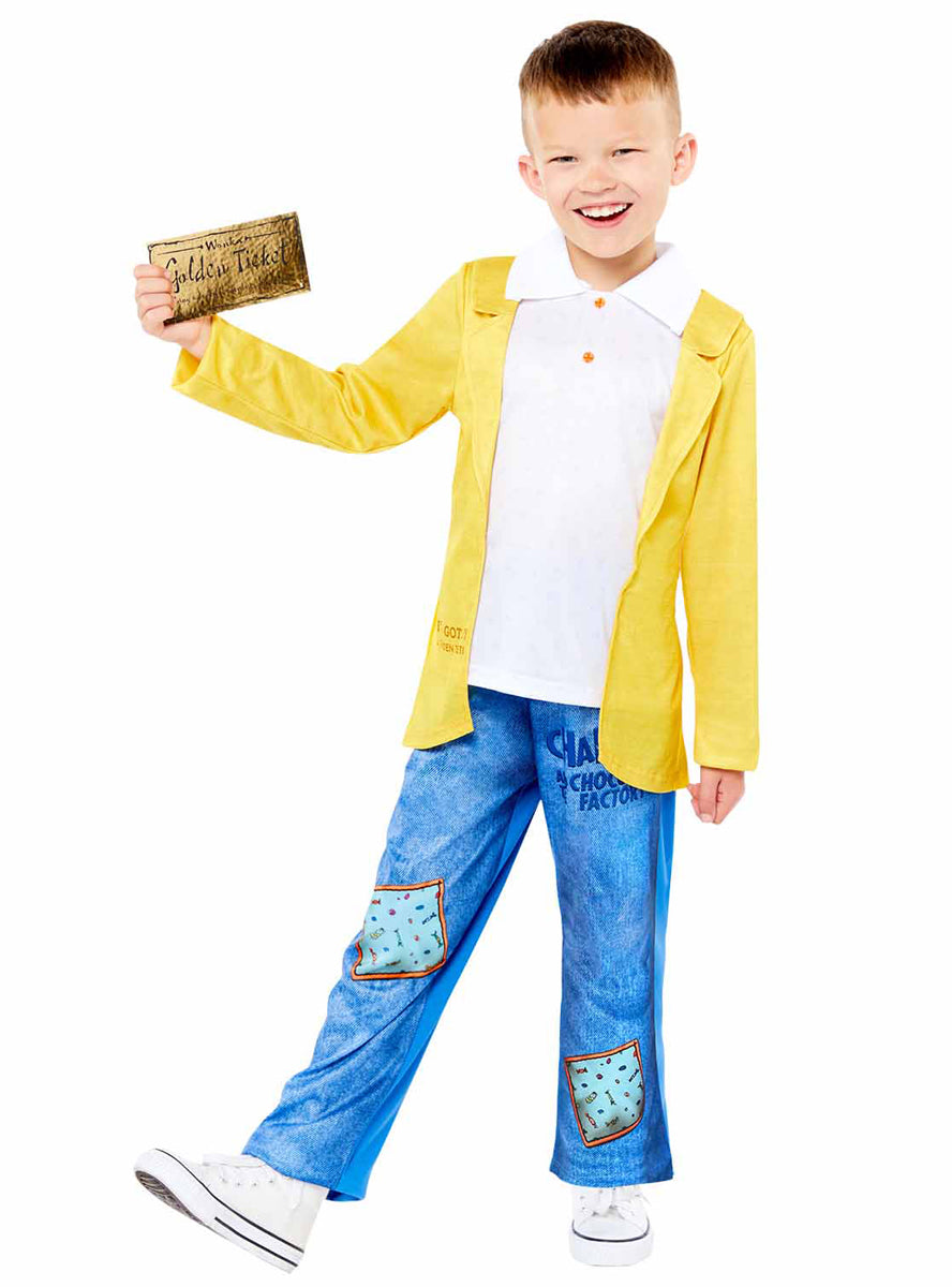 Roald Dahl Charlie Bucket Boys Book Week Costume - Alternative Image 2