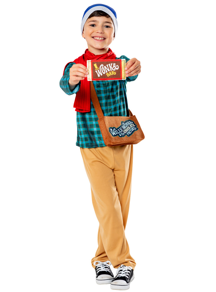 Boys Charlie Bucket Book Week Costume - Main Image
