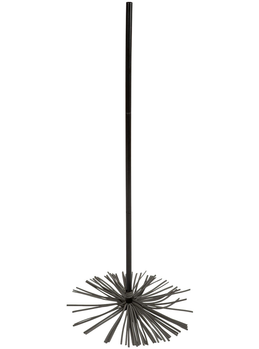 Black Chimney Sweep Costume Broom - Main Image