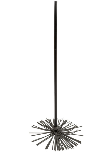 Black Chimney Sweep Costume Broom - Main Image