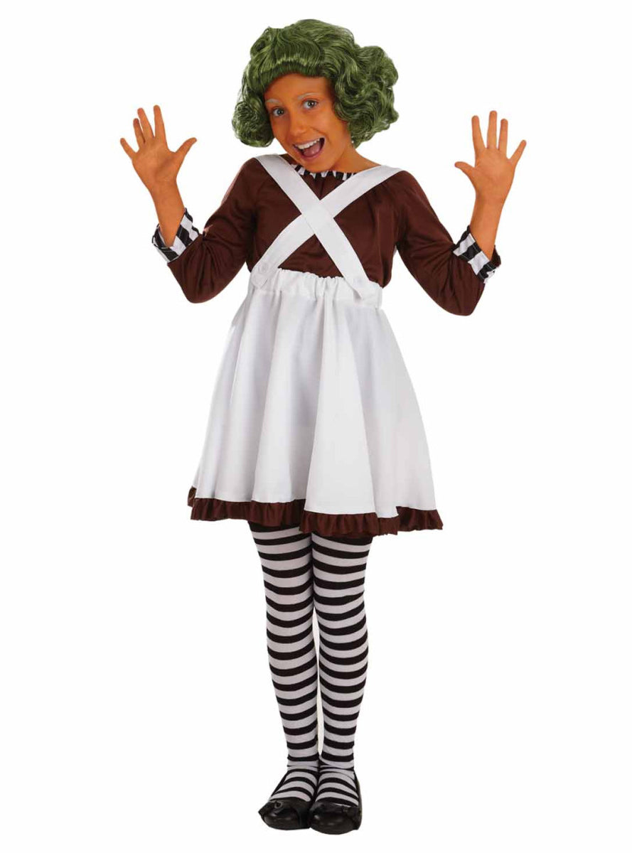 Oompa Loompa Girls Book Week Costume - Main Image