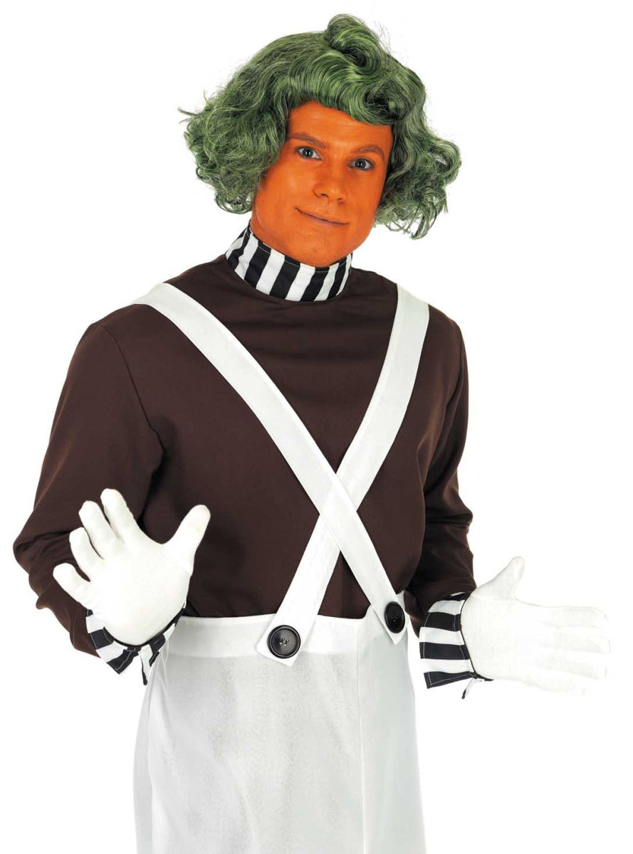 Oompa Loompa Mens Book Week Costume - Close Image