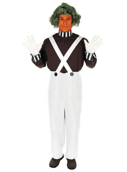 Oompa Loompa Mens Book Week Costume - Main Image