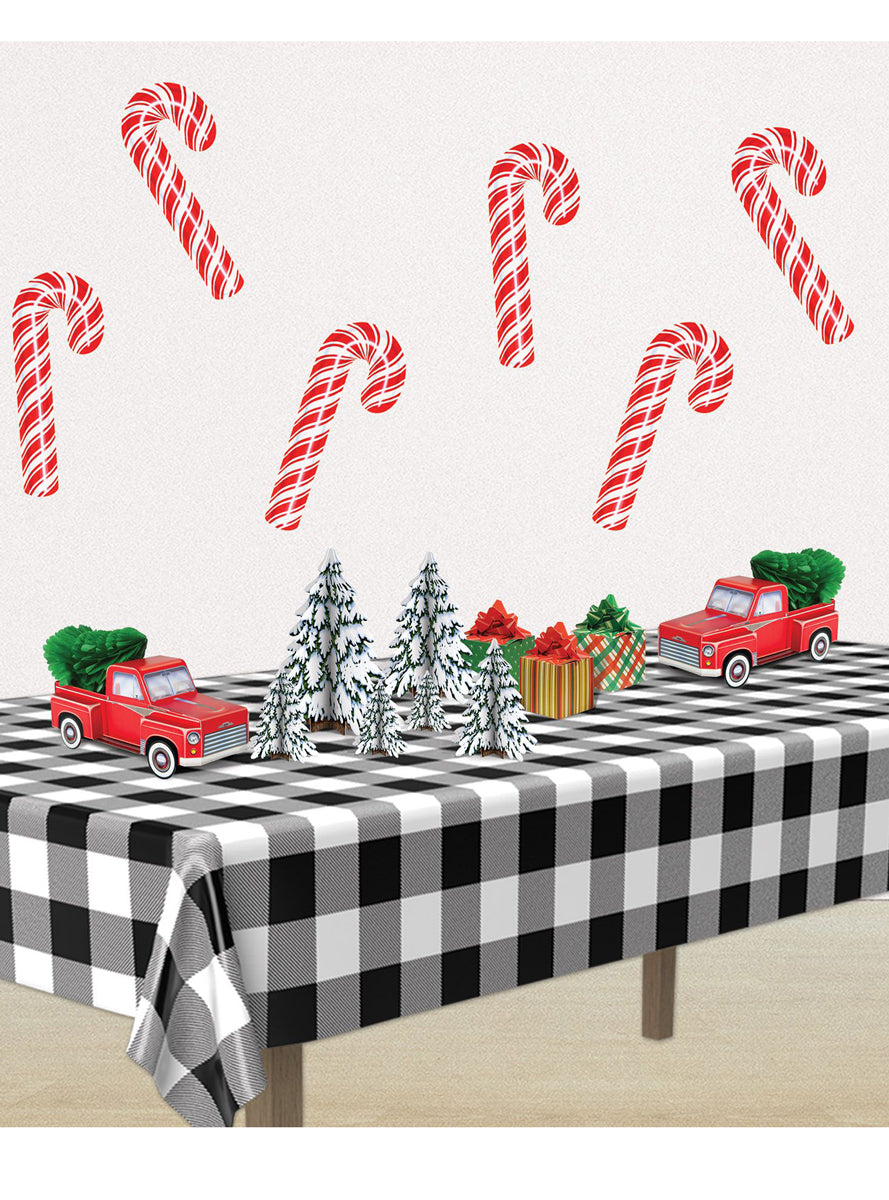 Candy Cane Christmas Cut Outs - Lifestyle Image