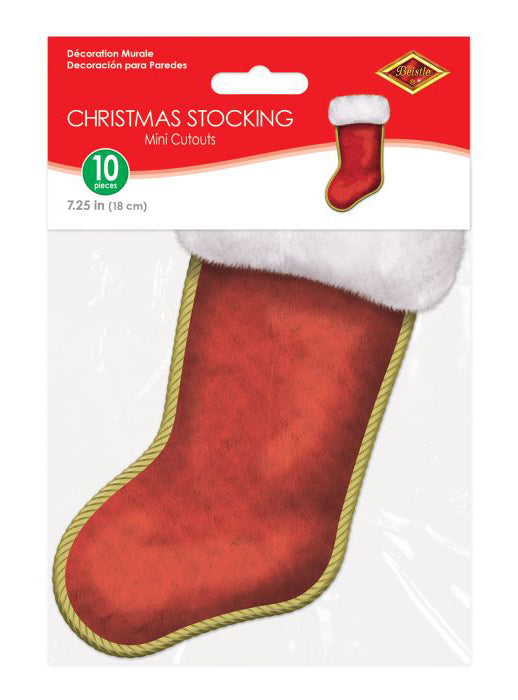 Christmas Stocking Cut Outs - Packaging Image