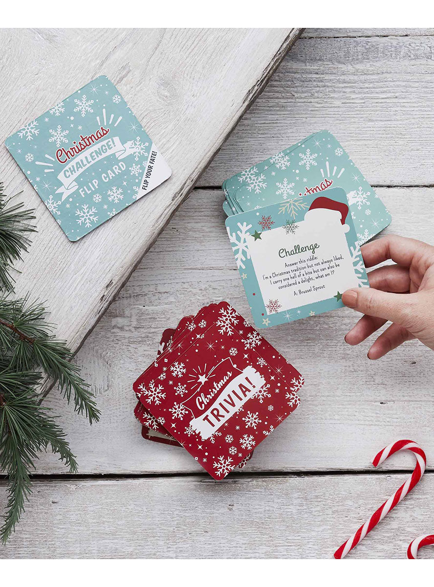 Christmas Trivia Card Game - Lifestyle Image 2