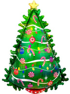 Supershape 91cm Christmas Tree Self Sealing Foil Balloon