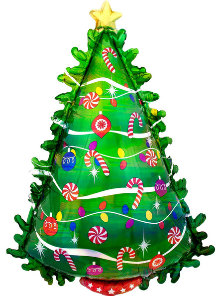 Supershape 91cm Christmas Tree Self Sealing Foil Balloon