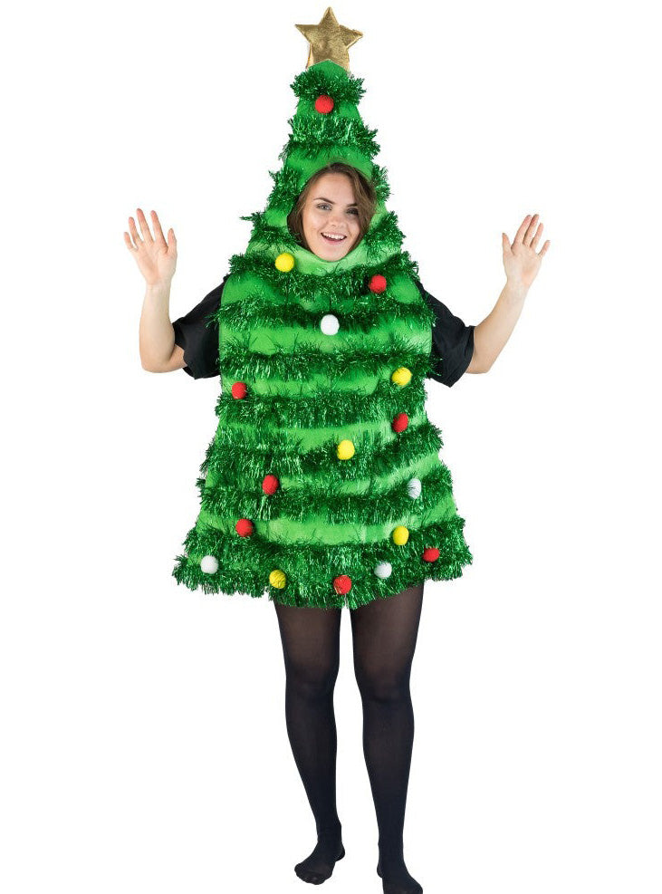 Christmas Tree Novelty Adults Foam Costume - Main Image