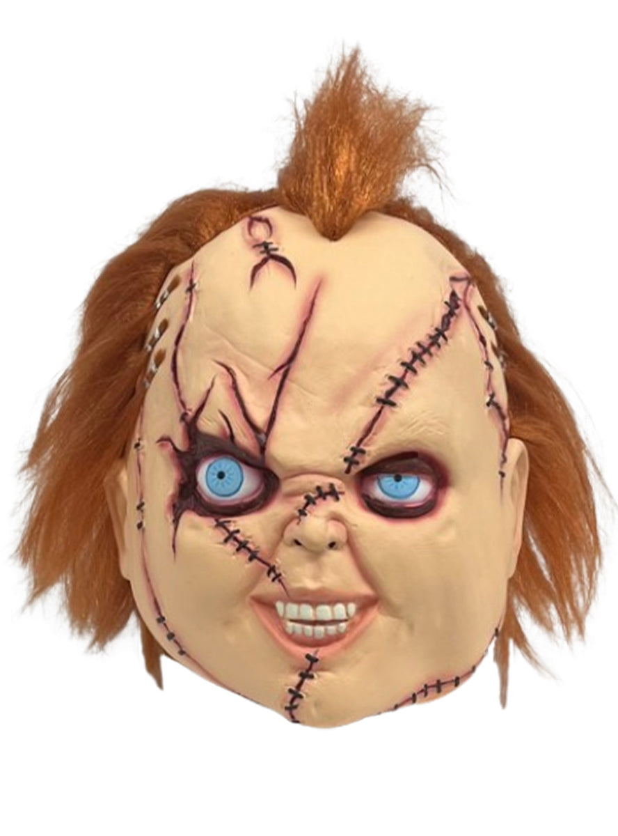Chuky Adults Deluxe Stitched Halloween Costume Mask - Main Image