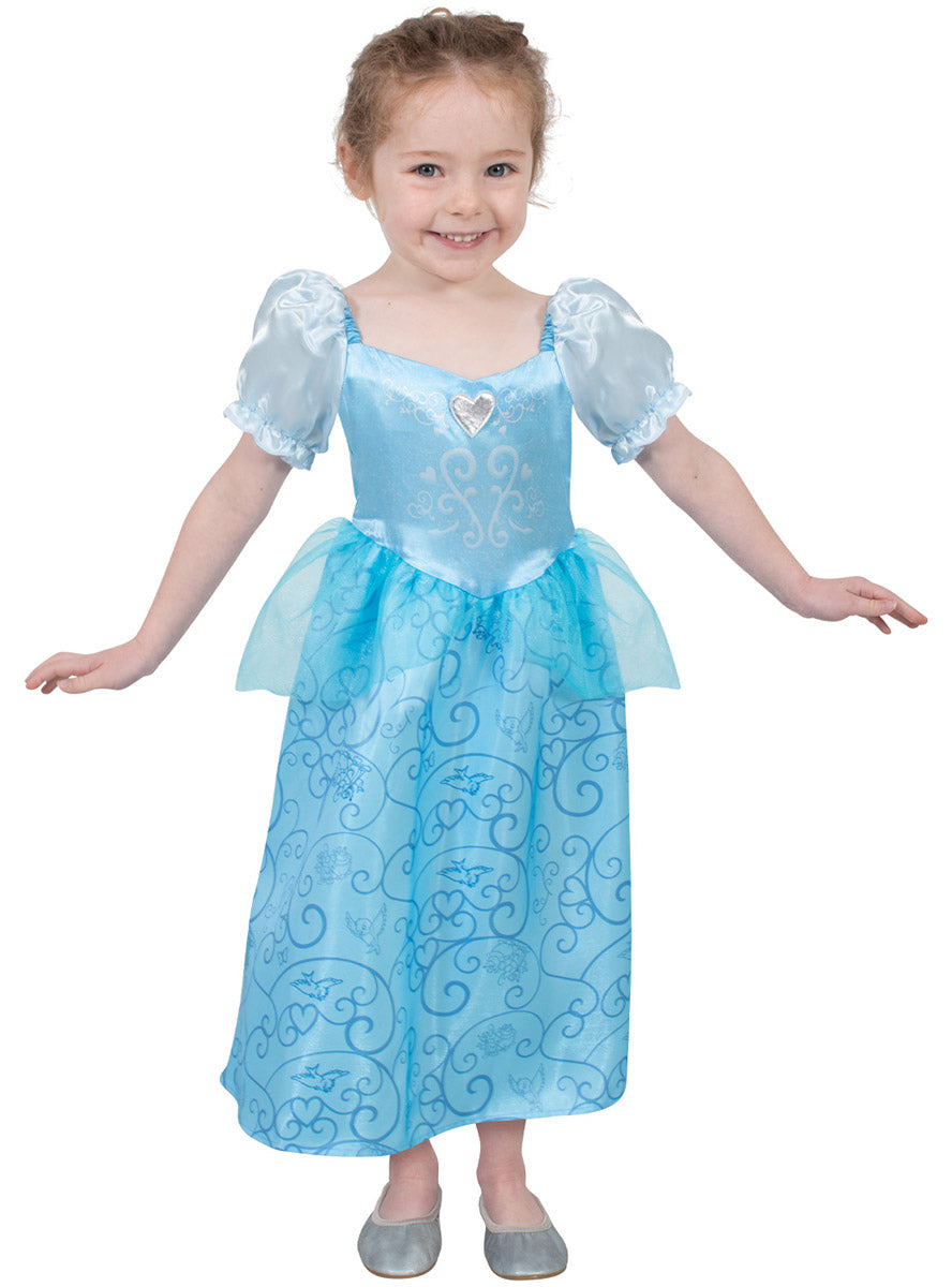 Main image of Filigree Cinderella Girls Disney Princess Costume