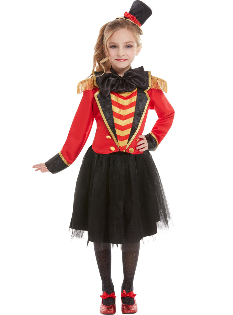 Girls circus showman costume - Alternative image