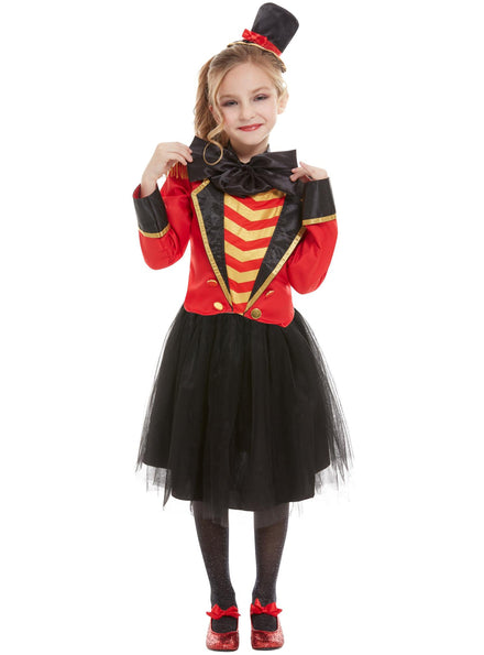 Girls circus showman costume - Main image