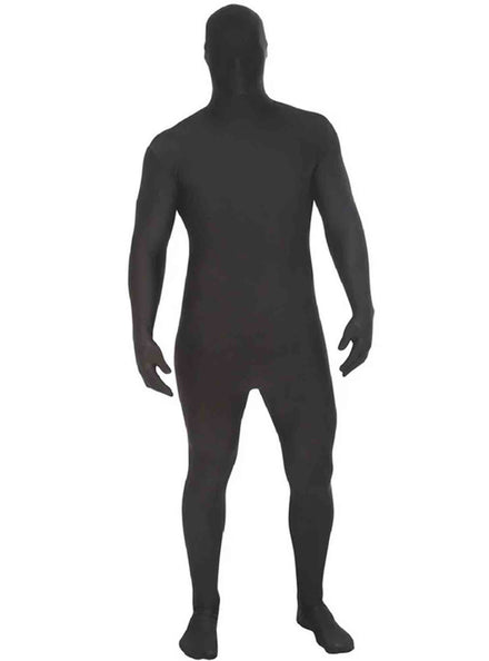 Classic Mens Black Morphsuit - Main Image