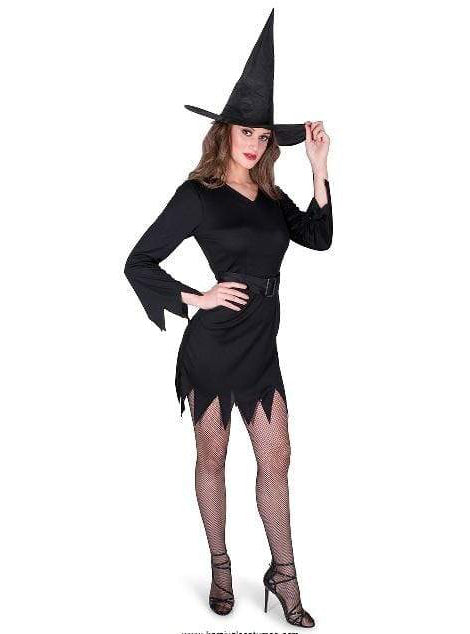 Black Classic Wicked Witch Womens Costume - Alternate Image