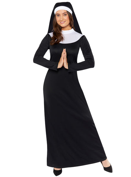 Religious Plus Size Nun Womens Costume - Main Image