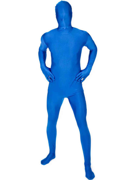 Classic Mens Blue Morphsuit - Main Image
