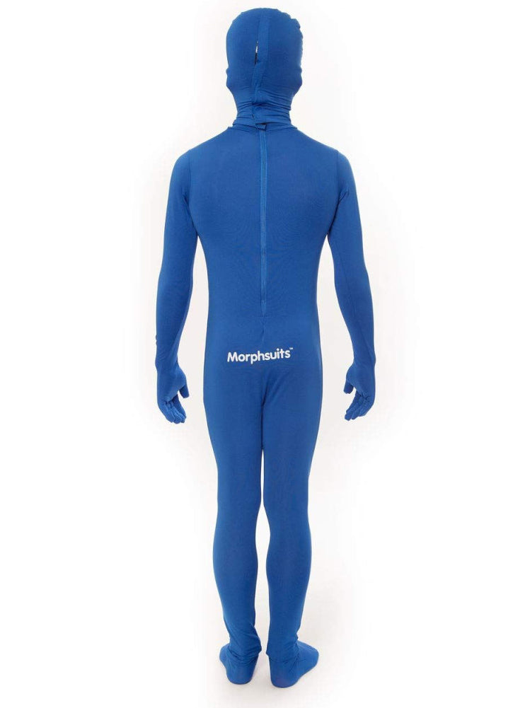 Classic Boys Blue Morphsuit - Back Image