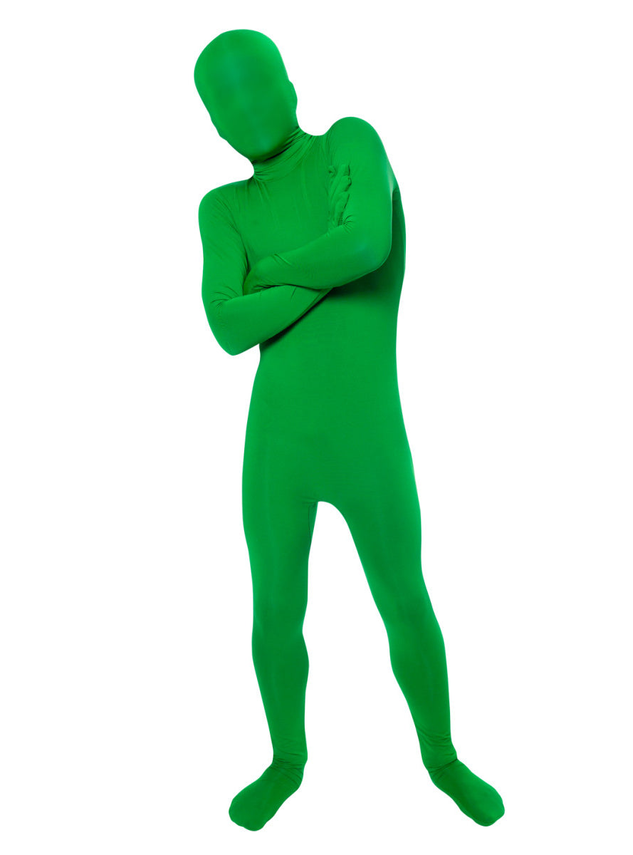 Classic Boys Green Morphsuit - Main Image