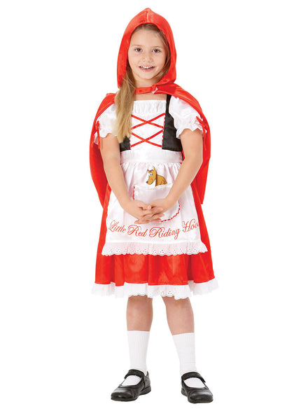 Little Red Riding Hood Girls Storybook Character Costume - Main Image