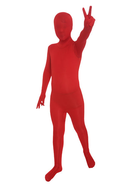 Classic Boys Red Morphsuit - Alternate Image