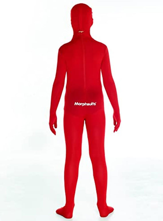 Classic Boys Red Morphsuit - Back Image