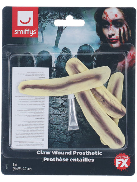 Scratch Prosetic Latex Claw Mark Scar Prosthetics | Halloween Prosthetics