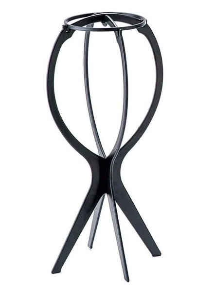 Collapsible Black Wig Storage Stand - Main Image