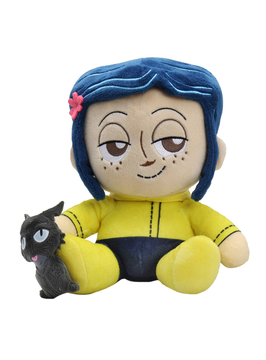 Coraline and the Cat Phunny Plush