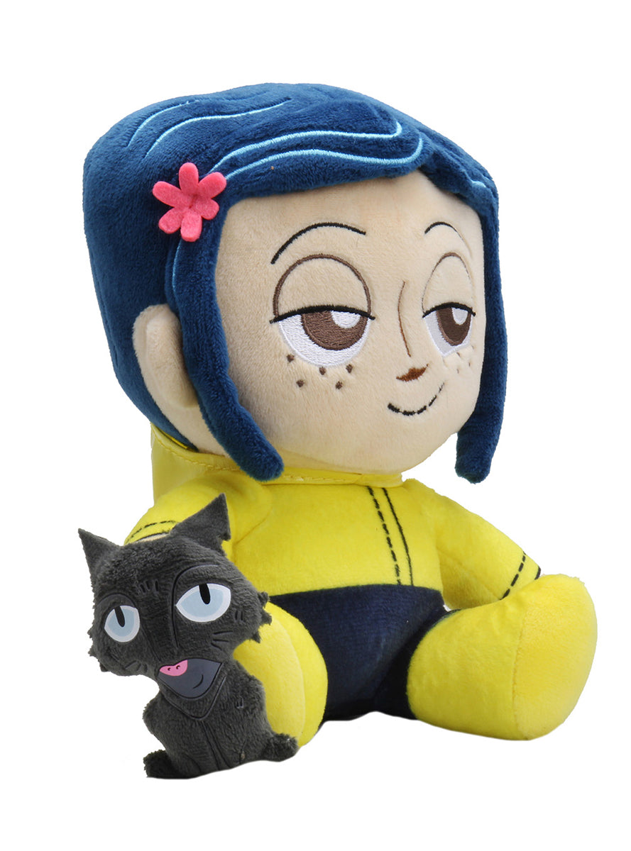 Coraline and the Cat Phunny Plush