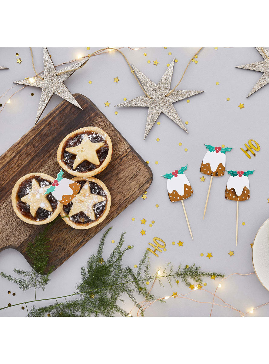 Christmas Pudding Food Picks - Lifestyle Image 2
