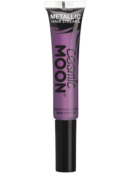 Metallic Purple Cosmic Moon Hair Streaks - Main Image