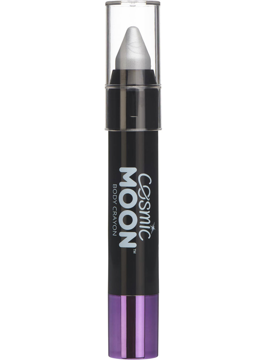 Metallic Silver Cosmic Moon Crayon Makeup - Main Image