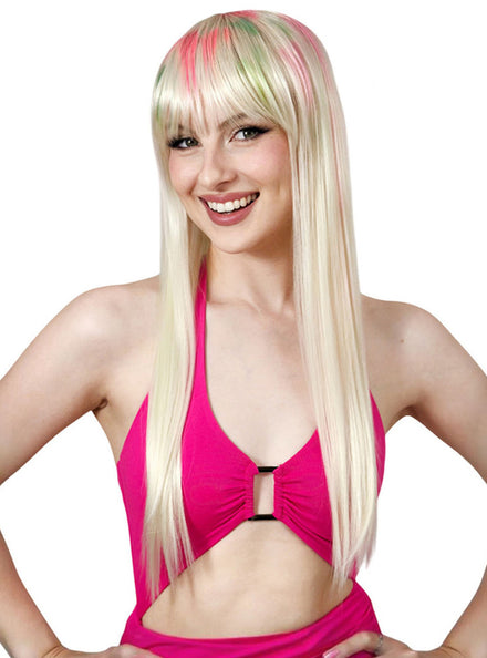 Crayola Colour Me Long Blonde Customisable Costume Wig - Main Image