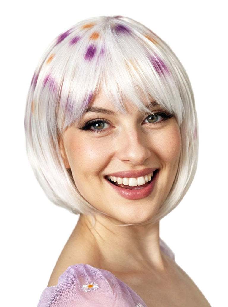 Crayola Colour Me White Bob Customisable Costume Wig - Main Image