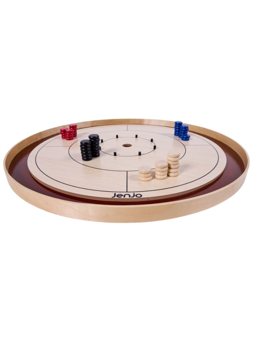Crokinole Championship Wooden Disc Game - Alternative Image 2