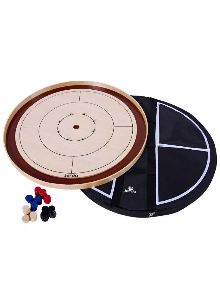 Crokinole Championship Wooden Disc Game - Main Image