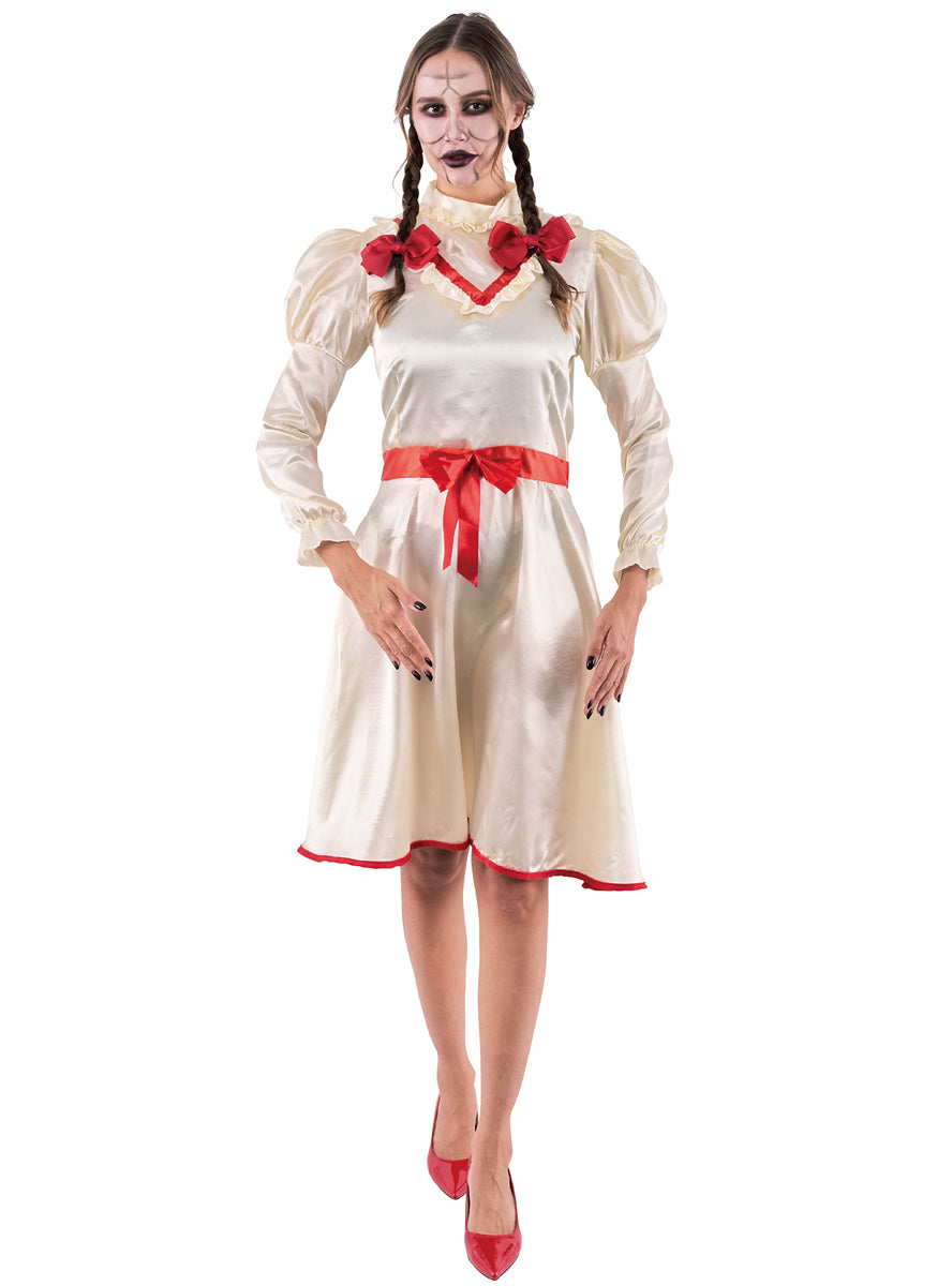 Alternative image of Cursed Doll Womens Annabell Inspired Halloween Costume
