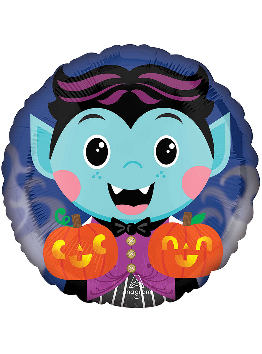 Halloween Vampire Foil Balloon - Main Image