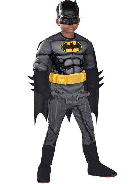 Main Image of DC Comics Boys Premium Muscle Chest Batman Costume